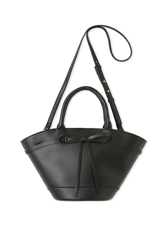 Snidel Bow Accent  Leather Tote New Arrival