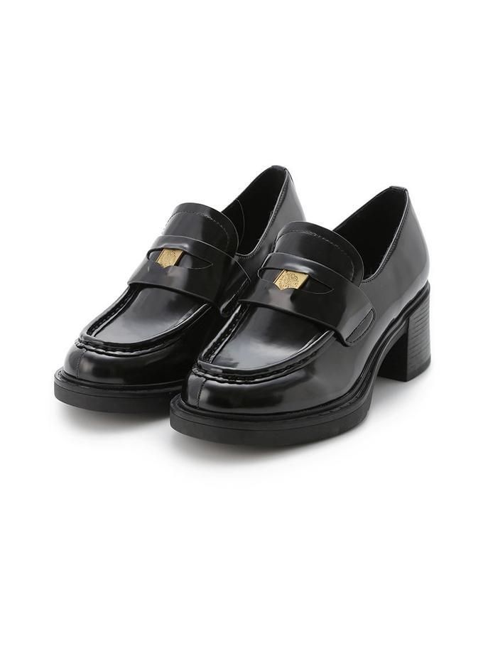 Snidel Classic Chunky Heel Loafer Same Day Delivery