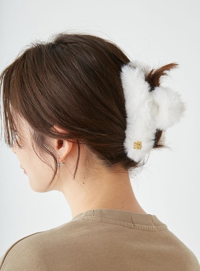 Snidel Faux Fuzzy Hair Claw On Sale