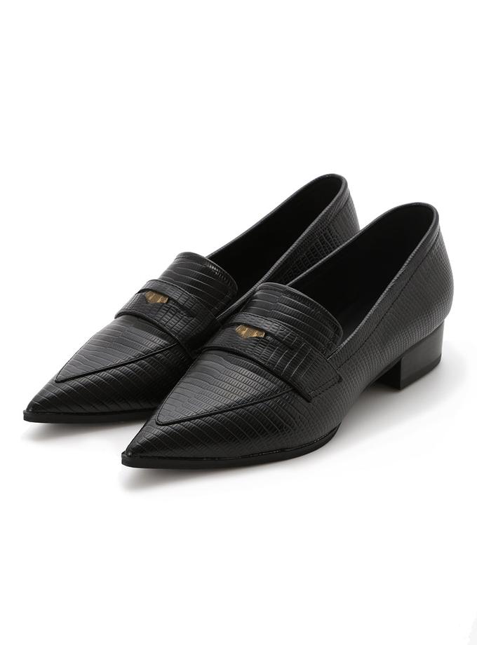 Snidel Flat Low Heel Pointed Toe Loafer Same Day Delivery