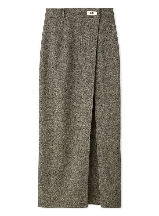 Snidel Front Slit High-Waist Wrap Skirt On Sale