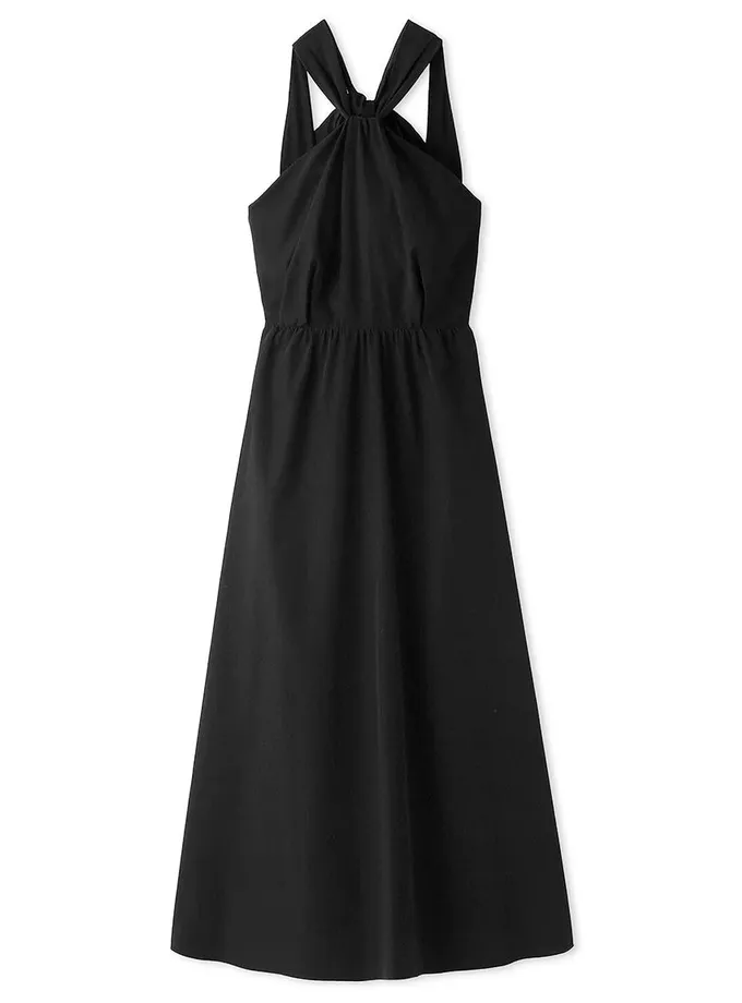 Snidel Halter Neck Maxi Dress Free shipping