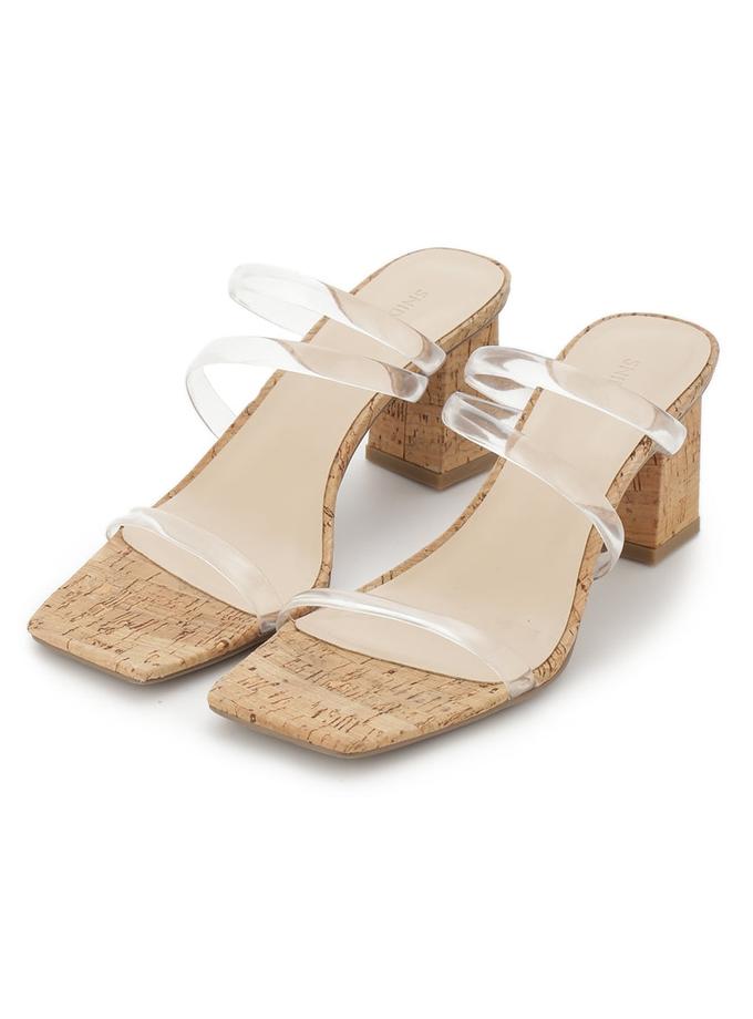 Snidel Heel Strappy Mule Sandal For Sale