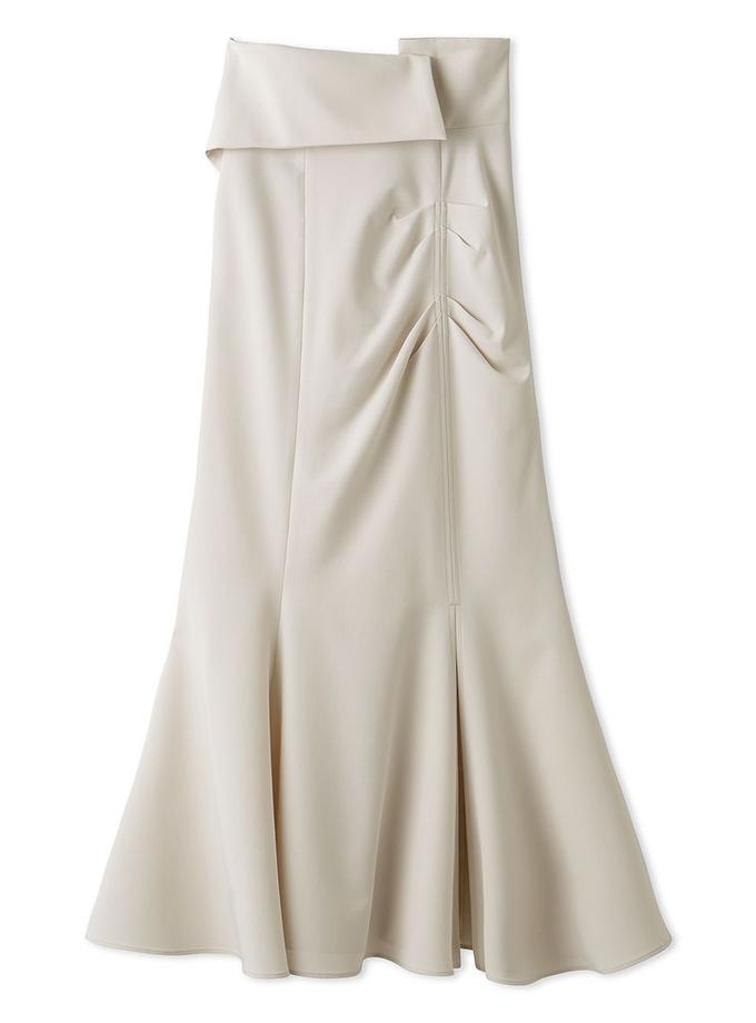 Snidel High Waist Draped Maxi Skirt On Sale