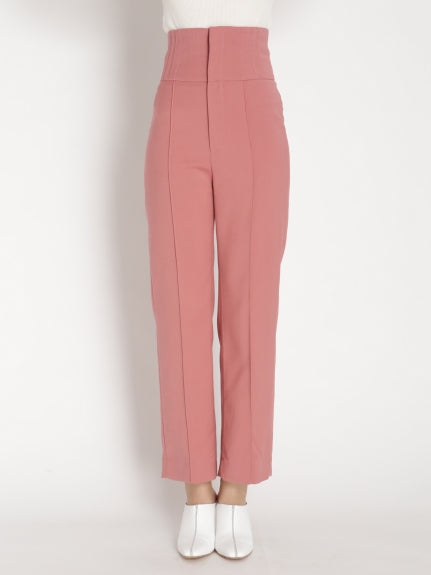 Snidel High Waisted Semi Wide Leg Trouser With Back Lace-Up Best Price