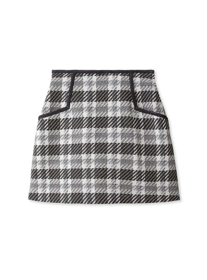 Snidel Houndstooth A-line Mini Skirt Shorts On Sale