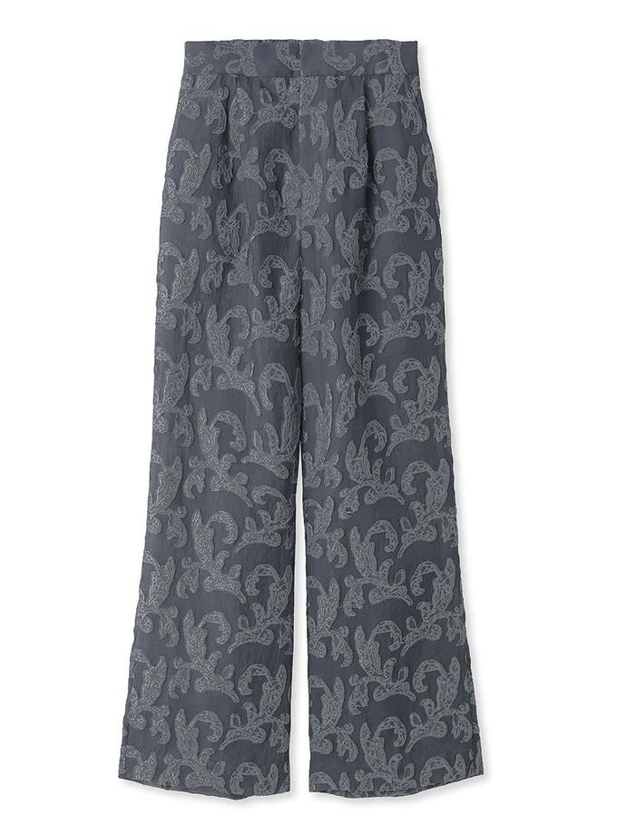 Snidel Jacquard High Waist Tuck Pants On Sale