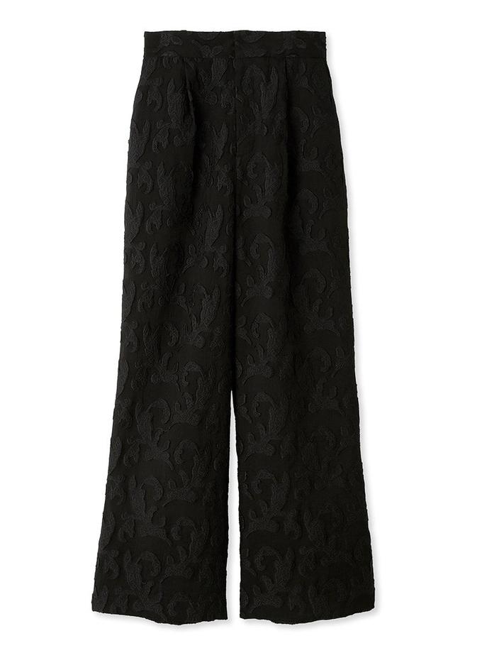 Snidel Jacquard High Waist Tuck Pants On Sale