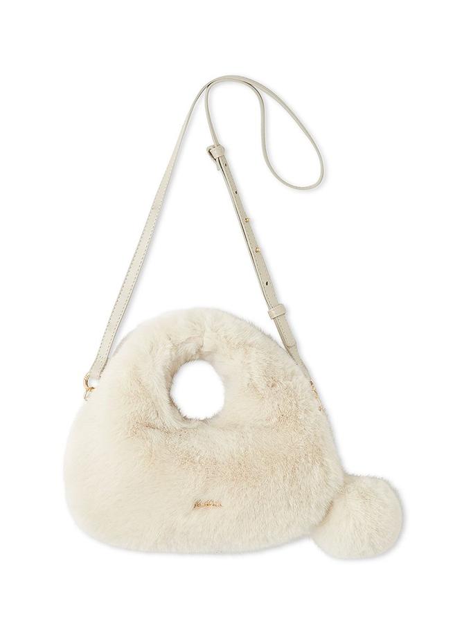 Snidel Luxury Faux Fur Mini Crossbody Bag Best Buy