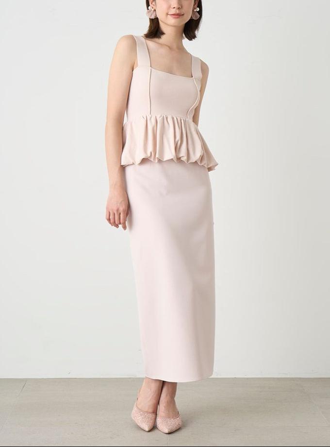 Snidel Peplum Top and Skirt Set New Arrival