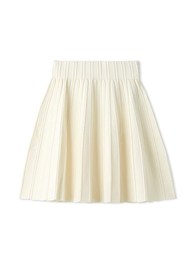 Snidel Pleated Knit Mini Skirt New Arrival