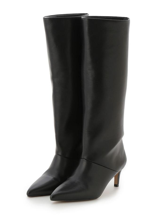 Snidel Pointed-Toe Heeled Knee-High Boots Best Price