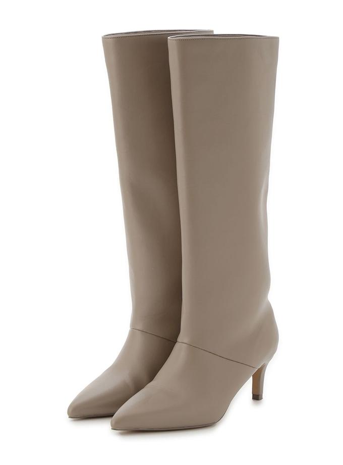 Snidel Pointed-Toe Heeled Knee-High Boots Best Price