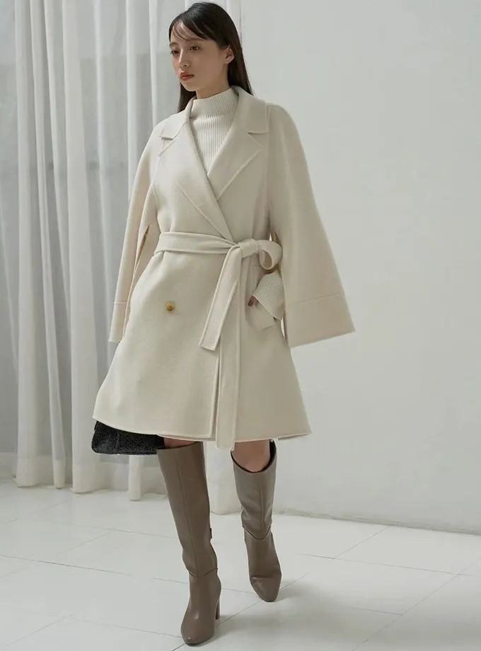 Snidel River Flare Cape Coat Free shipping