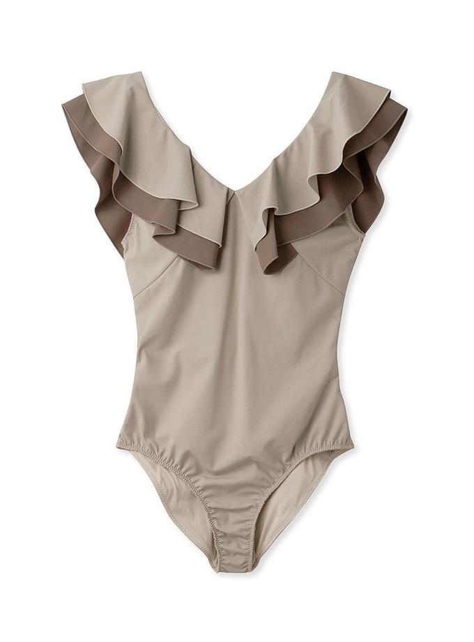 Snidel Ruffle One-Pieces Swimsuit Free shipping