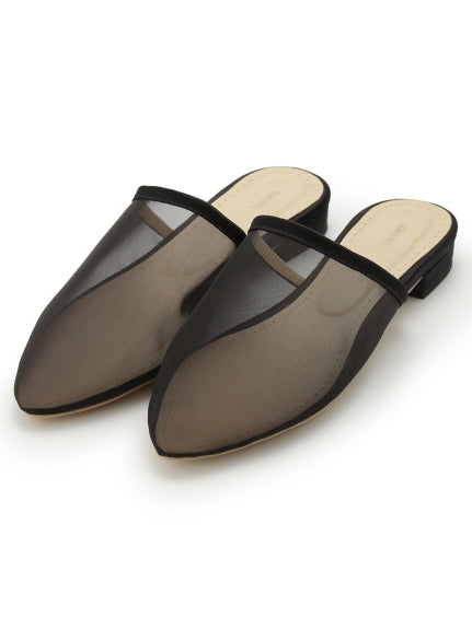 Snidel Sheer Tulle Flat Sandal For Sale