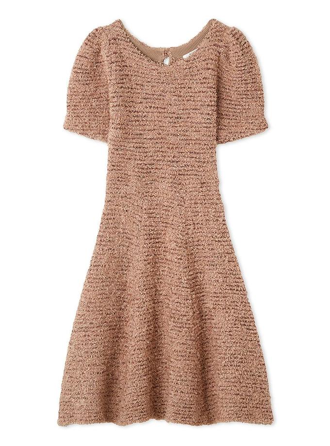 Snidel Short Sleeve Bouclé Knit Dress Best Seller