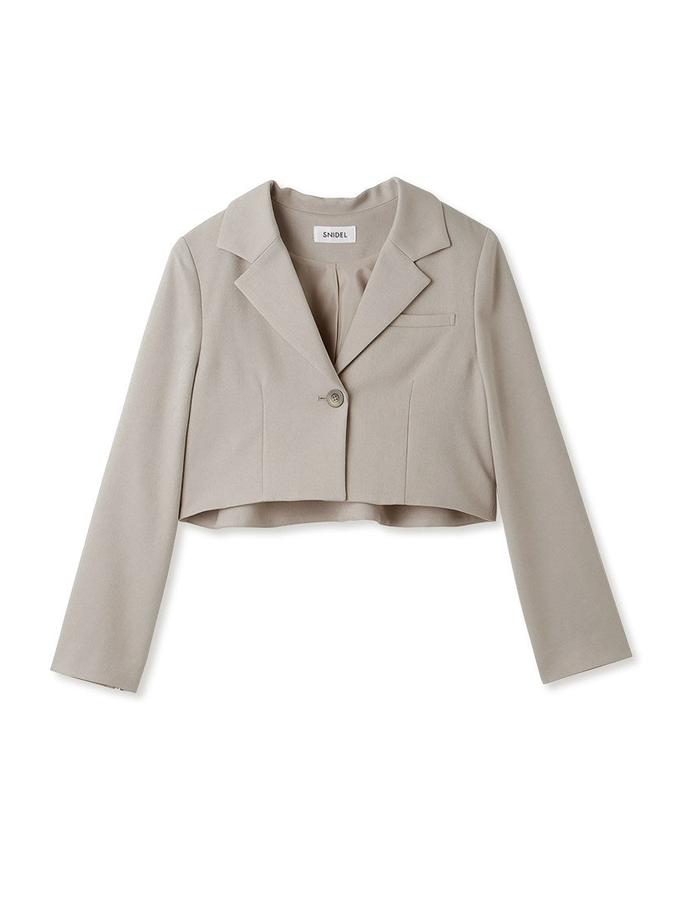 Snidel Sustainable Back Flare Short Jacket Best Buy