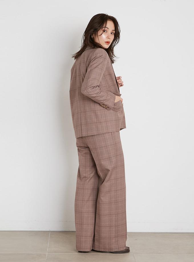 Snidel Sustainable High Waisted Wide Leg Pants High Quality