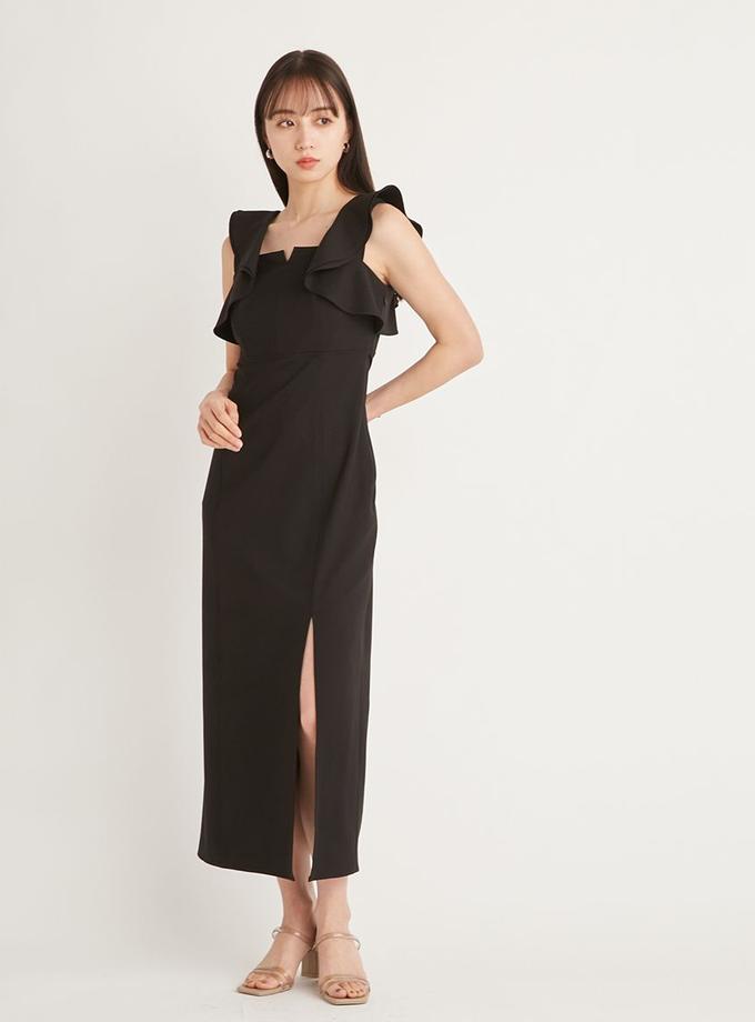 Snidel Tight I Line Slit Dress High Quality