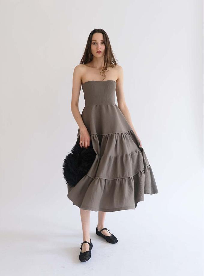 Snidel Tube Knit Tiered Dress Free shipping