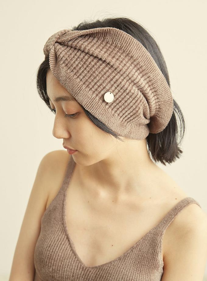 Snidel Velour Turban Headband For Sale